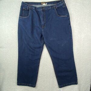 Tailgater Haband‎ Jeans Mens 44S Blue Straight Stretch band High Rise 40x 27.5